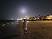16th Feb 2022 - Full moon at the beach