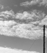 18th Feb 2022 - Clouds & lines