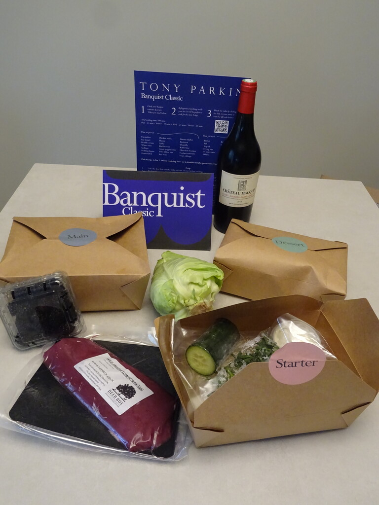 Tony Parkin Michelin meal in a box!  by marianj
