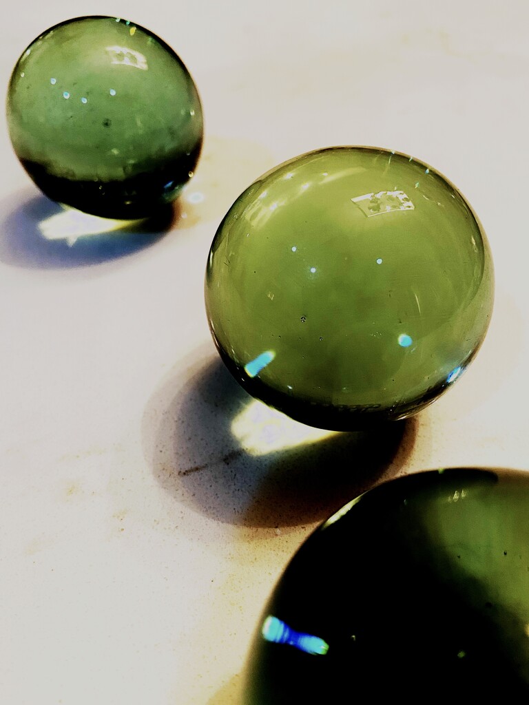 Green Marbles by 365canupp