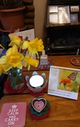 20th Feb 2022 - Love, light, The Word and daffodils. 