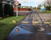 20th Feb 2022 - Speed limit and speed bumps just for fun.