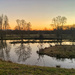 Sunset pond  by cocobella