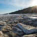 frozen ice and snow on lake michigan-0884 by myhrhelper