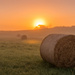 Sun rise over haystacks by yorkshirekiwi