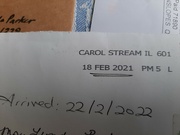 22nd Feb 2022 - It Took A Year?????