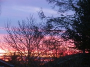 1st Feb 2022 - Sunset from the bedroom window