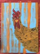 19th Feb 2022 - Winner, winner, chicken painting?