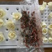 Sugar rose buds and bronze ‘gyp’ by bizziebeeme