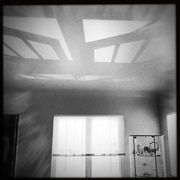 23rd Feb 2022 - Living Room Shadows | Black & White
