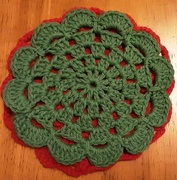 24th Feb 2022 - A crocheted coaster.