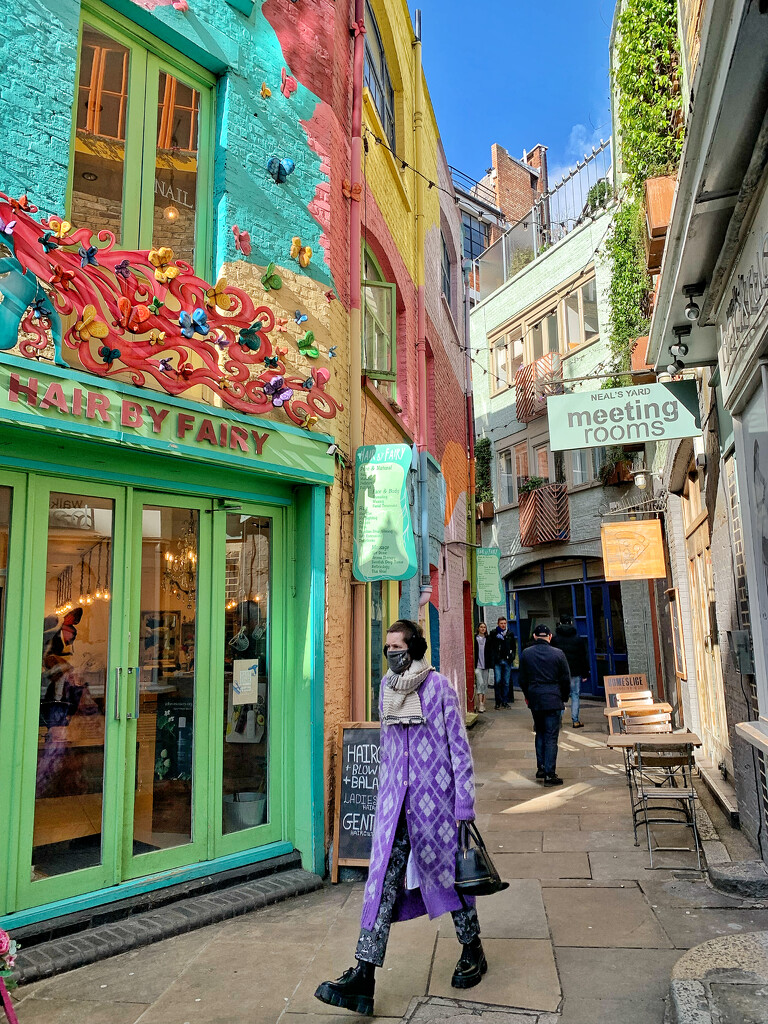 Colors of Neal’s Yard.  by cocobella