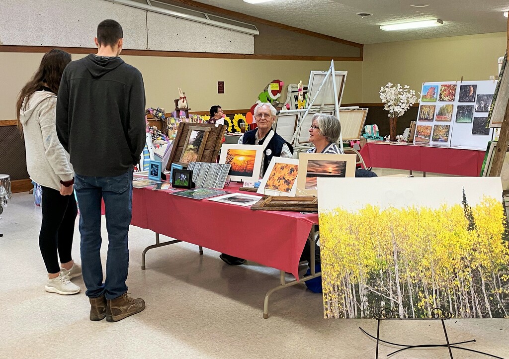 Steve's photography at the Garden Expo by tunia