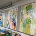 fourth grad black history month collaborative art project by wiesnerbeth