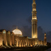 Sultan Qaboos Grand Mosque by night by ingrid01