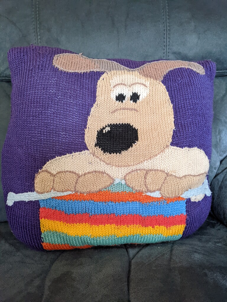 Once he was a much loved jumper..then a cushion..now he's reached the end of his life. Goodbye  by yorkshirelady
