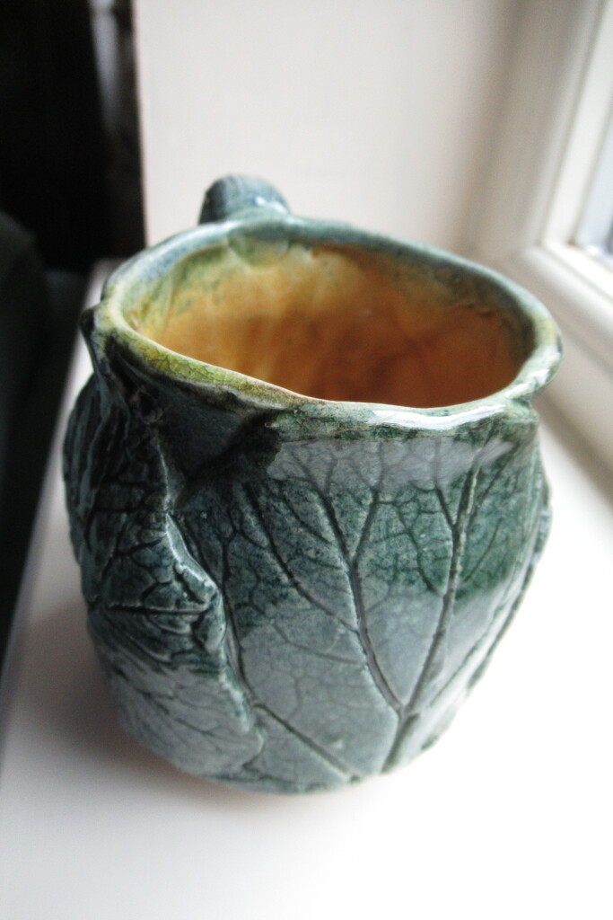 cabbage-leaf mug by anniesue