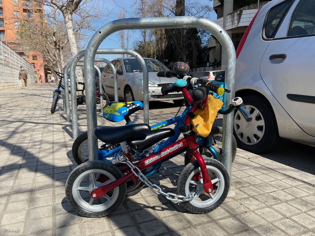 Tiny bikes for tiny riders by monicac