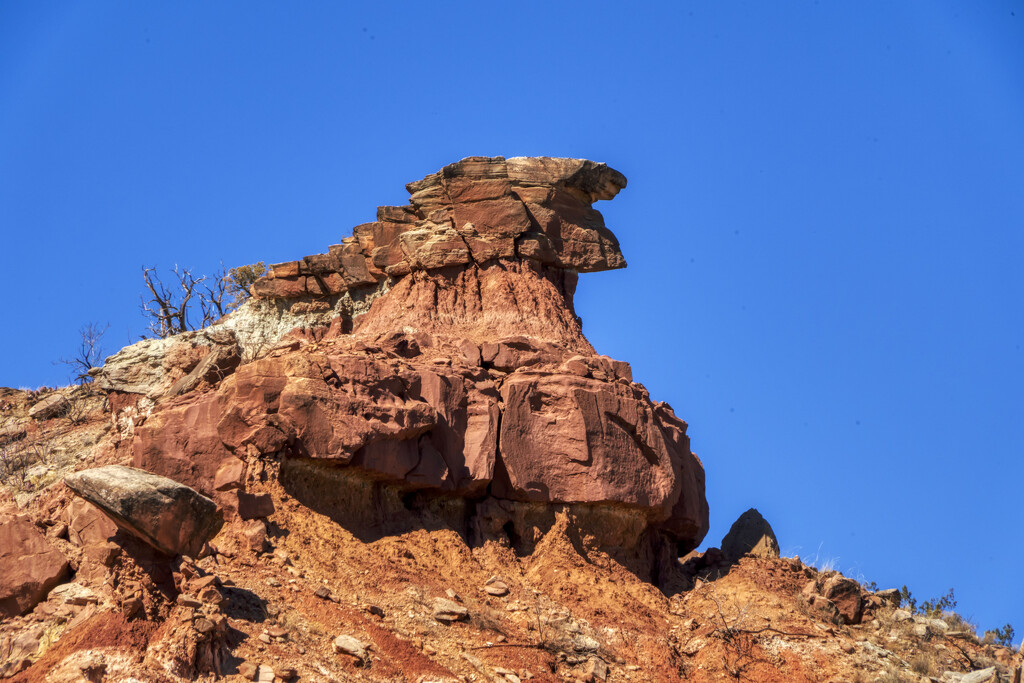 Palo Duro Canyon Rock Formation by kvphoto