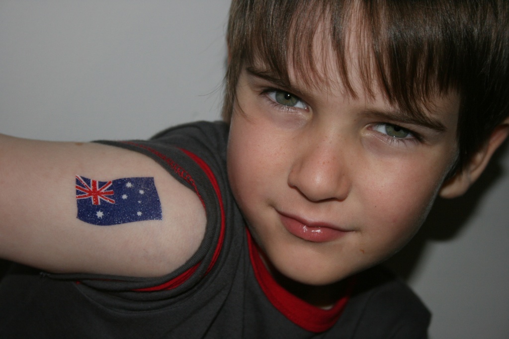 Australia Day tatt. by corymbia
