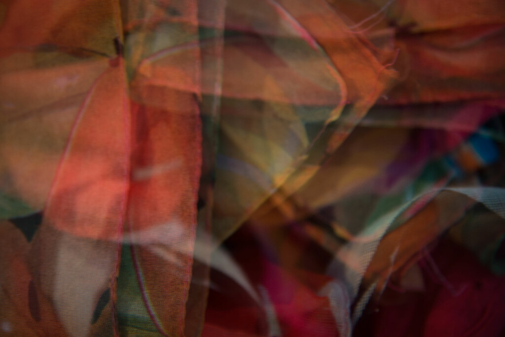 Multiple exposure: In the scarf drawer. by jeneurell