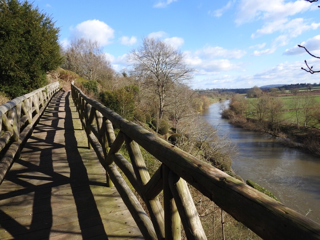 Shadows and the River Wye by susiemc
