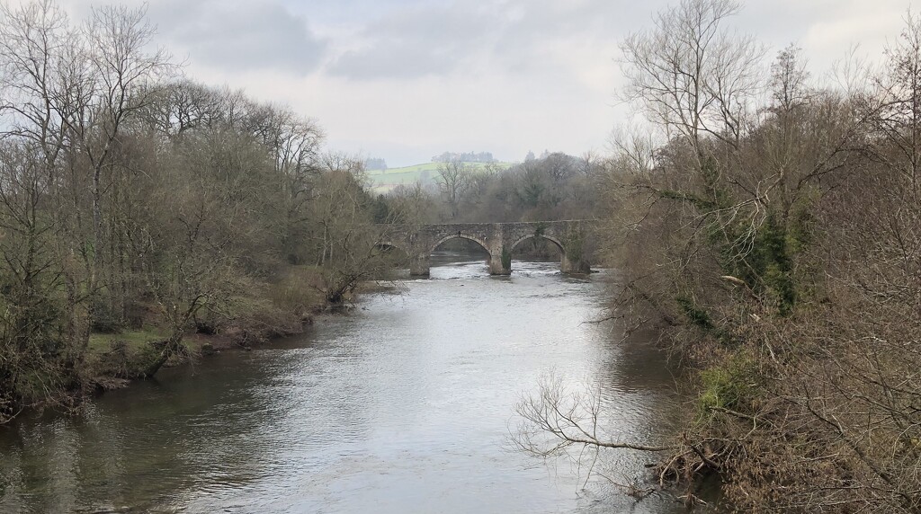 The River Usk on a Cold, Grey, March Day  by susiemc