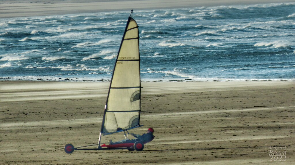 Sand sailing by craftymeg