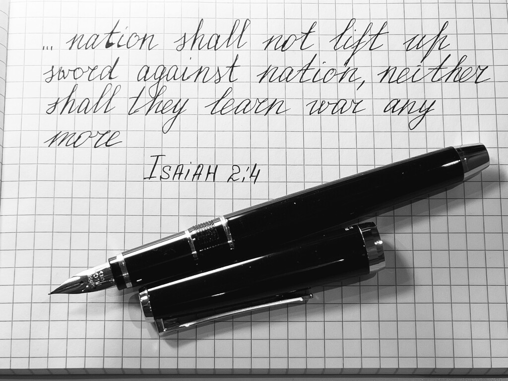 Isaiah 2:4 (Day 36) by alessandro