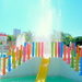 Kids pool with water fountains by bruni