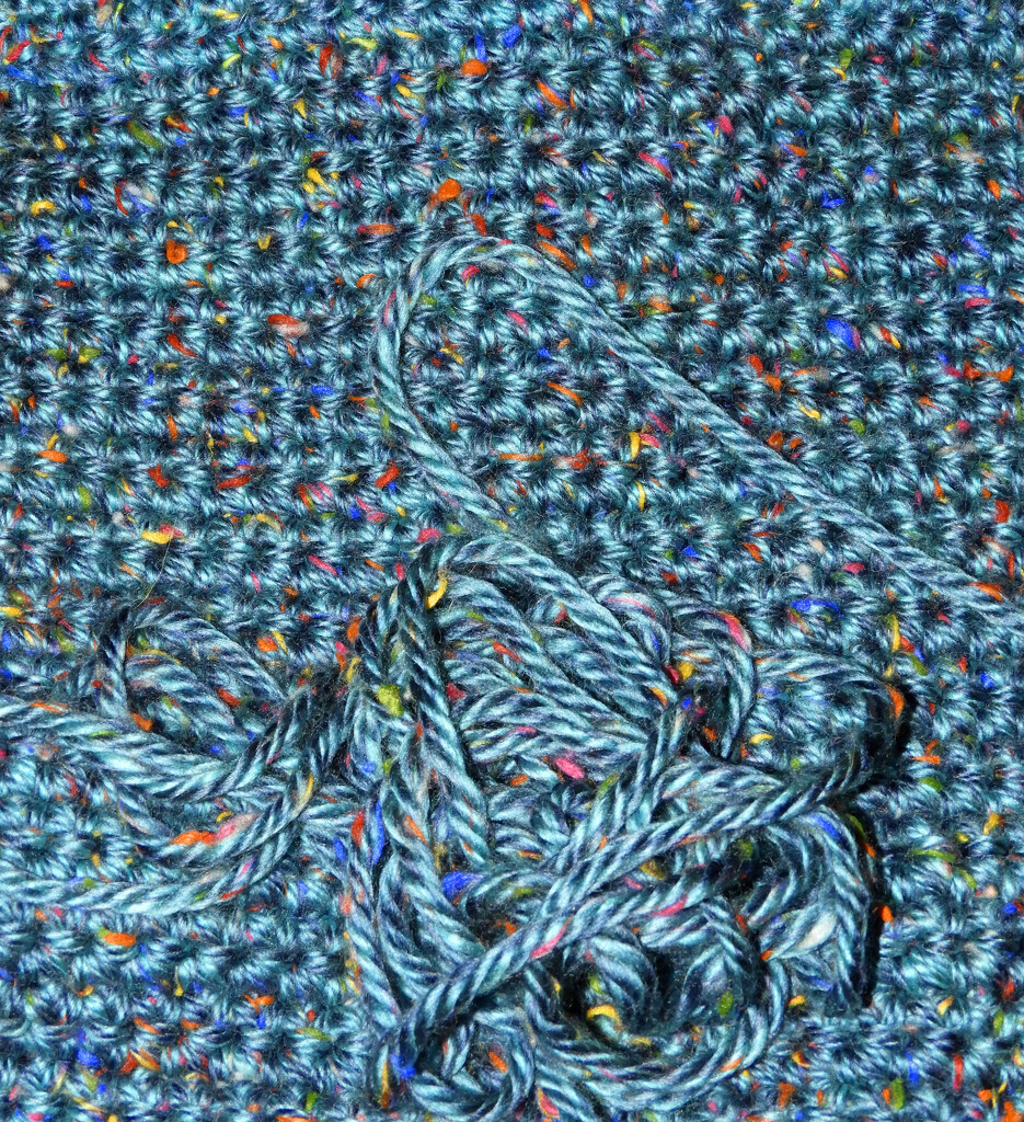 Blue crochet by homeschoolmom