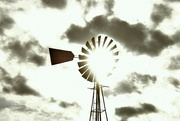 17th Feb 2022 - Windmill, Sun, Clouds