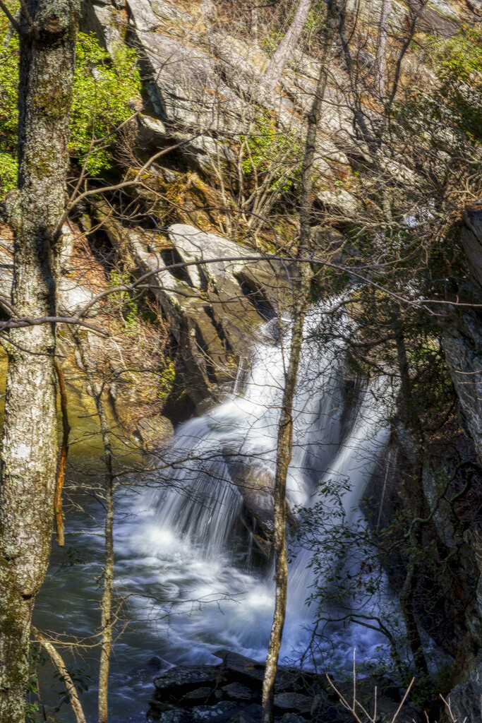 Cheaha Falls lower by k9photo