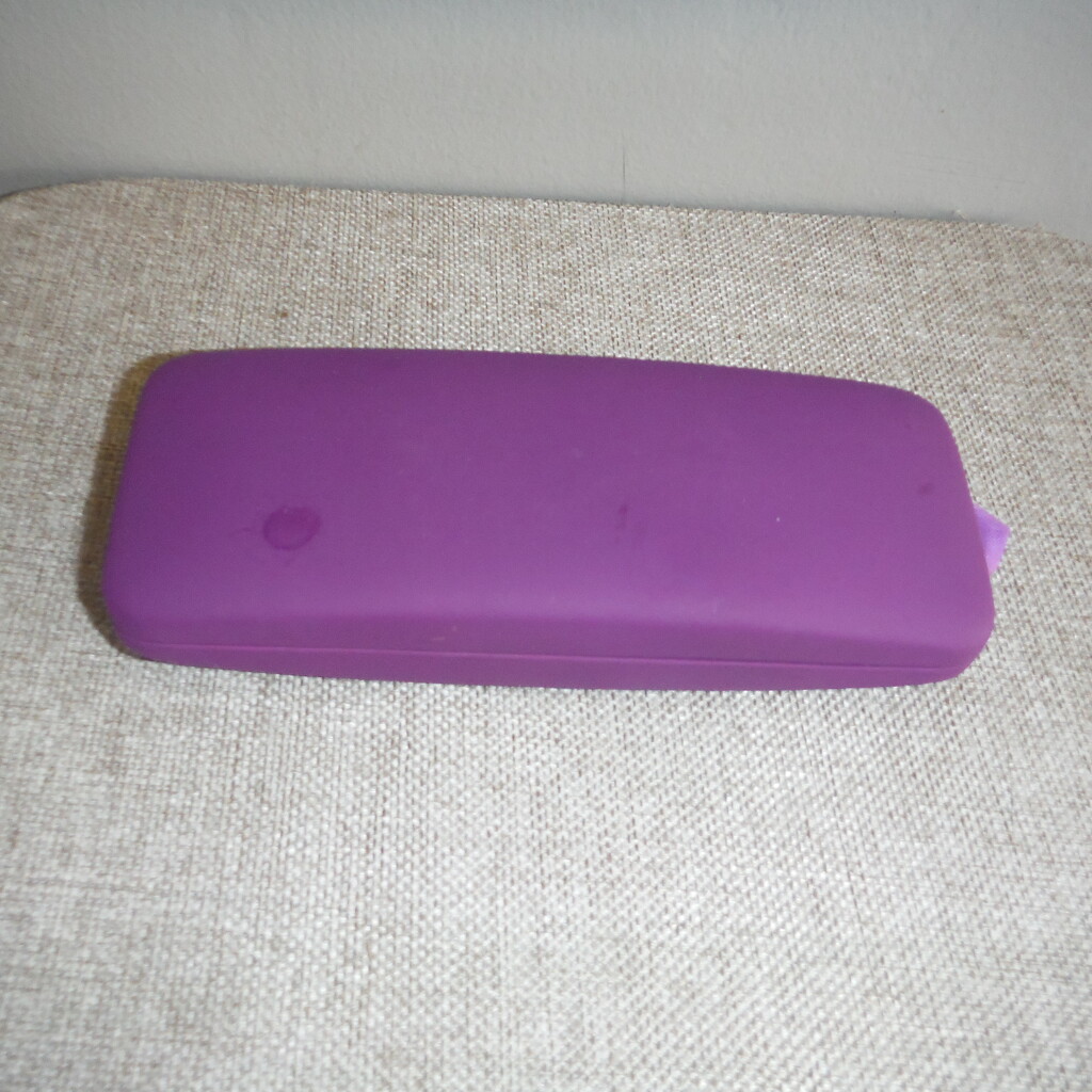 Purple Glasses Case by spanishliz