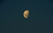 13th Mar 2022 - This is a 'waxing gibbous moon..