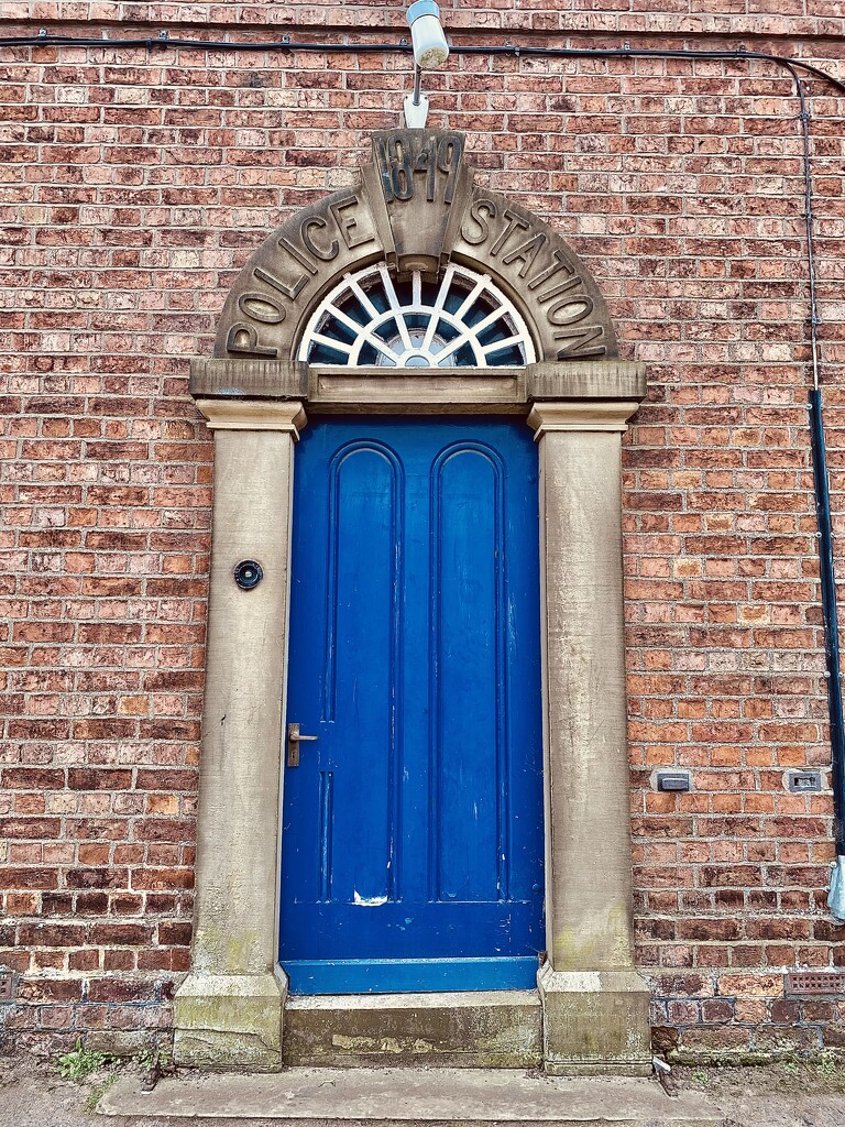 Old police station door (1847) by cafict