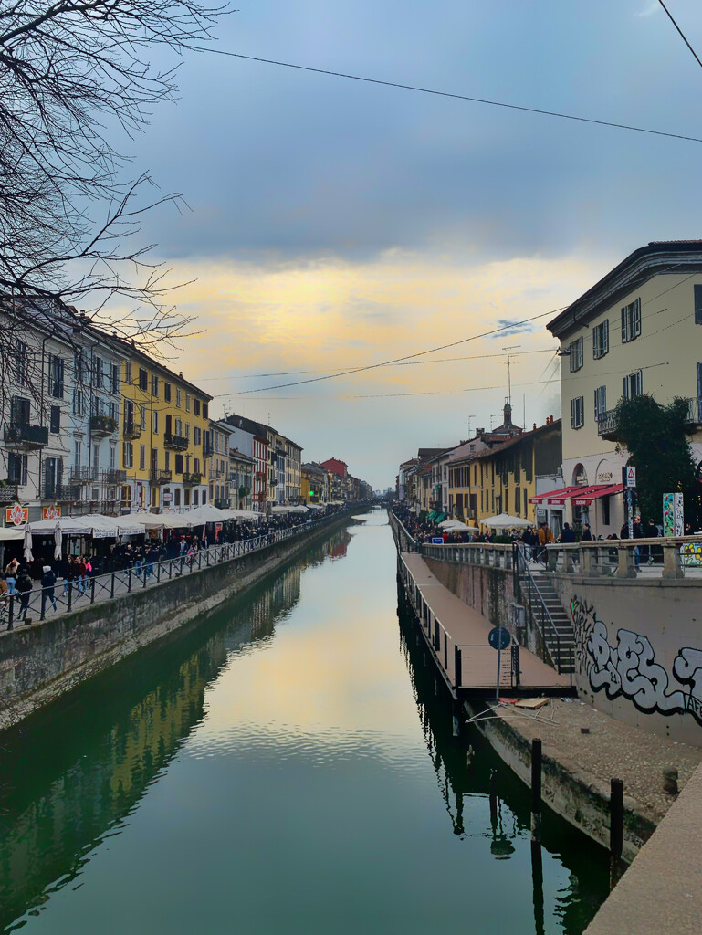 End of afternoon in Navigli.  by cocobella