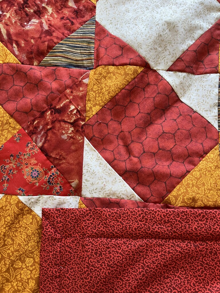 New quilt from mom in law  by pennyrae