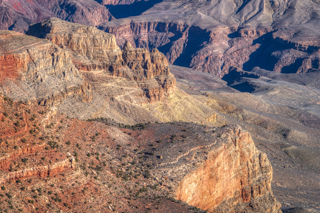 View from South Kaibab Trail by kvphoto
