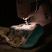Sewing baby bibs by dawnbjohnson2