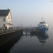 Fog at the dock by mccarth1