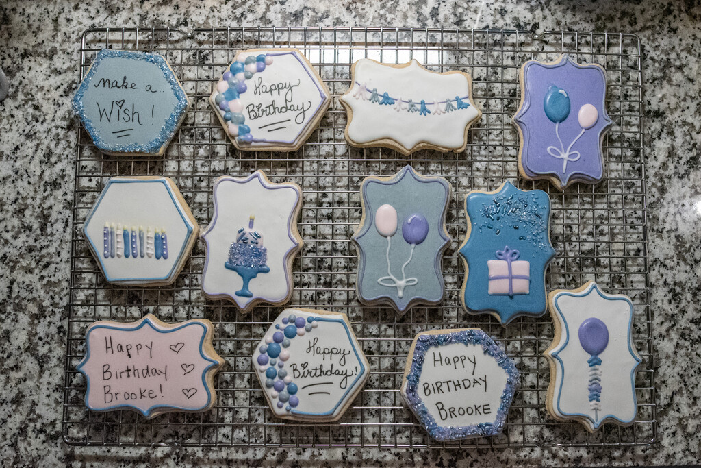 Birthday Cookie Set by mistyhammond