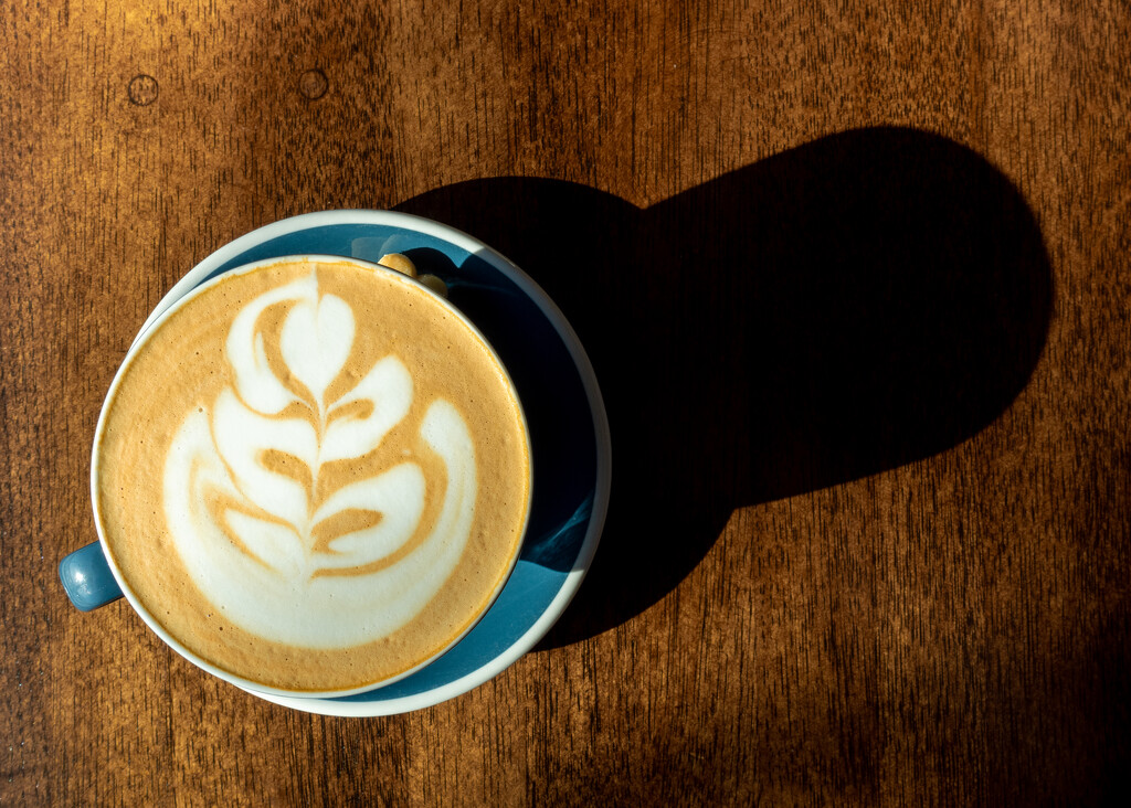 Latte art from Crude Coffee by jpweaver
