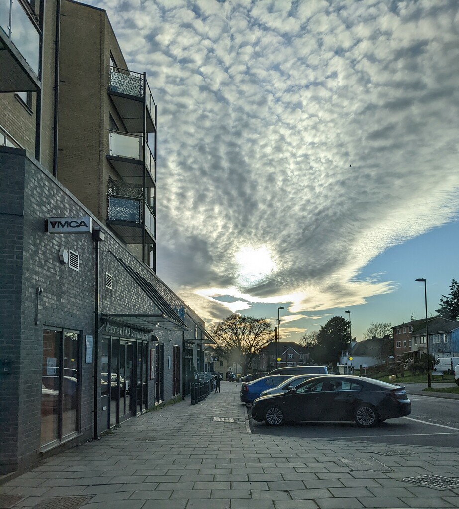 A most unusual sky ! by yorkshirelady