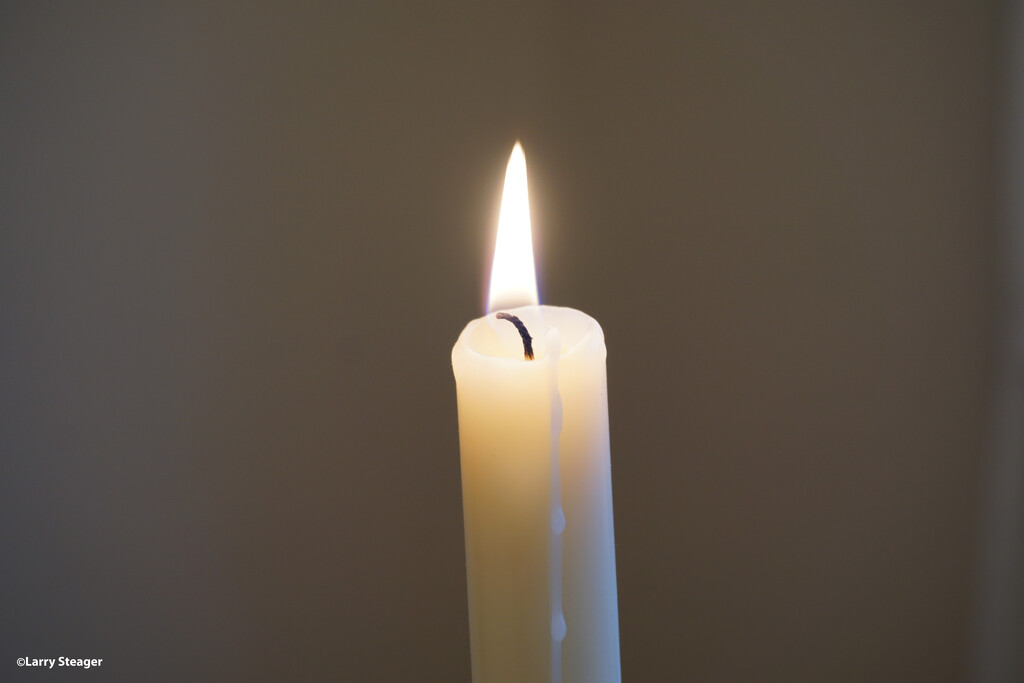 Peace candle by larrysphotos