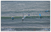 25th Mar 2022 - rainbow #25 Blue - Blue Surfers,blue boards and Blue water..
