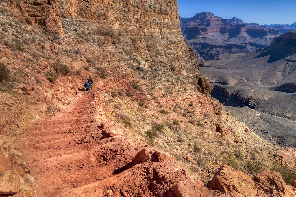 Backpacking the South Kaibab Trail by kvphoto