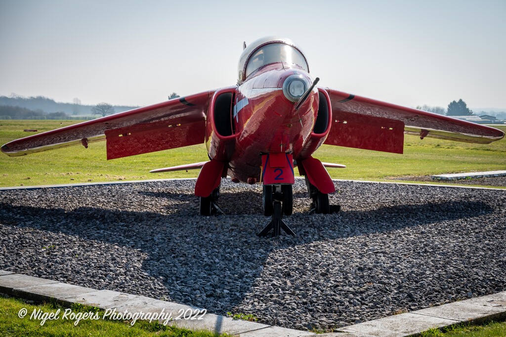Red Arrow Jet by nigelrogers