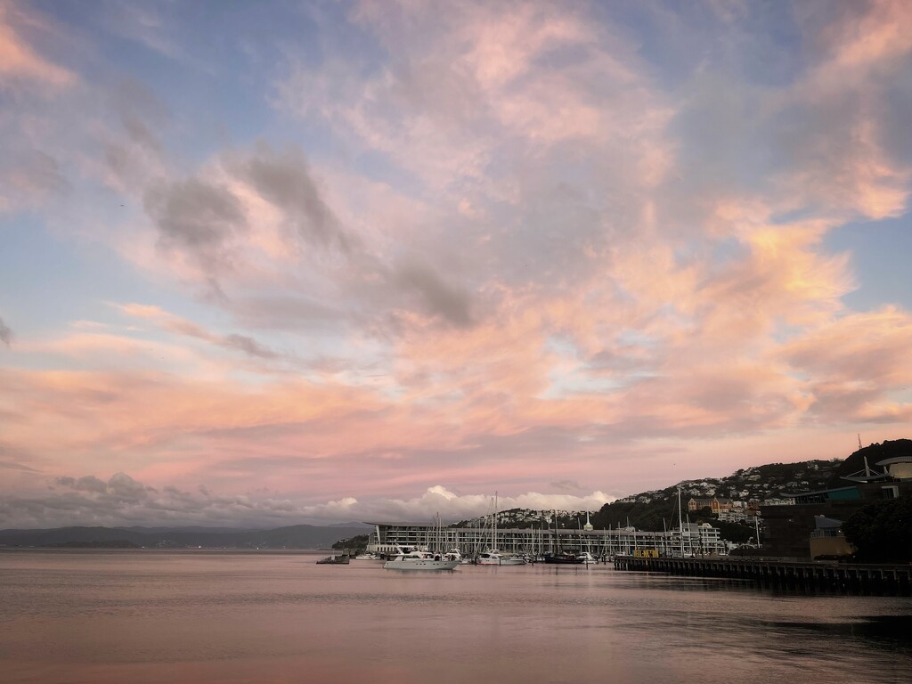 Marina Sunset by carolinesdreams