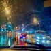 Wet road lights by sugarmuser